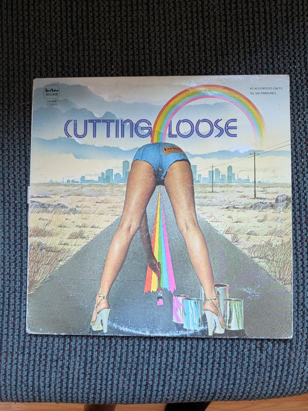 Cutting Loose 1978 Vinyl LP Tee Vee Records Canadian